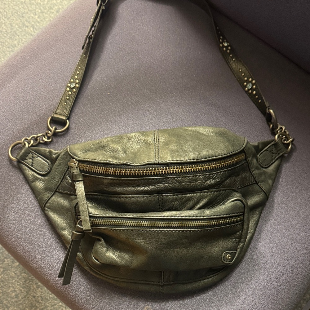 Free People Leather Crossbody Bag